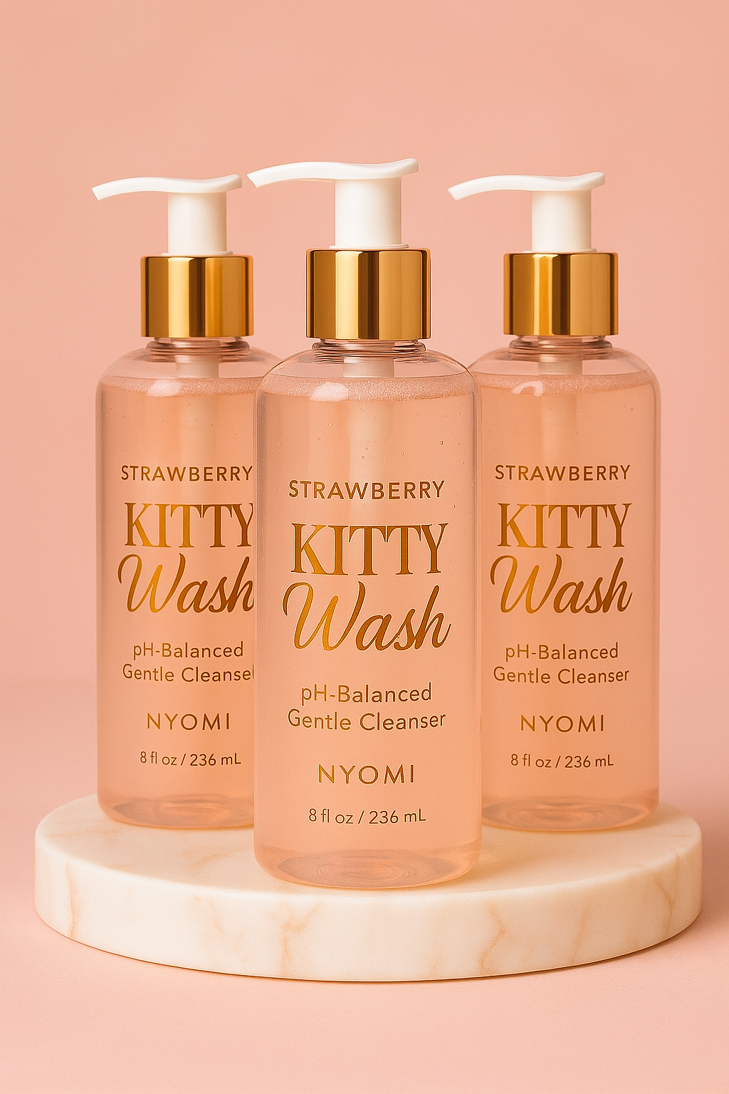 Lick Me Strawberry Kitty Gel Trio