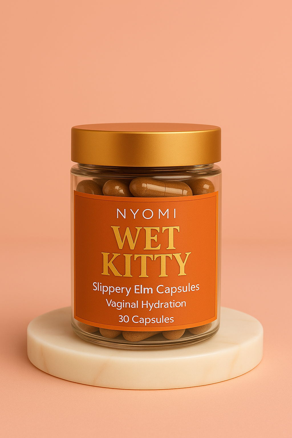 Wet Kitty – Intimate Hydration Slippery Elm Capsules